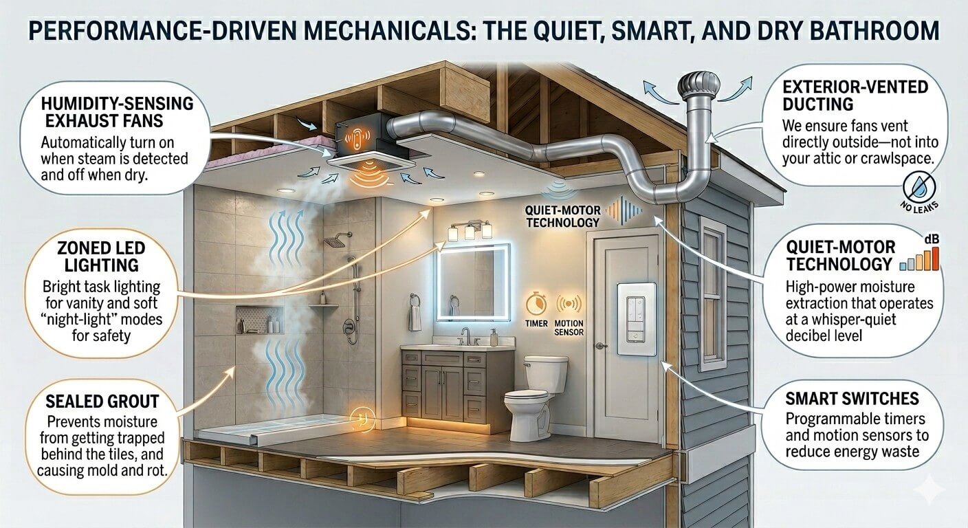 Bathroom Moisture Control