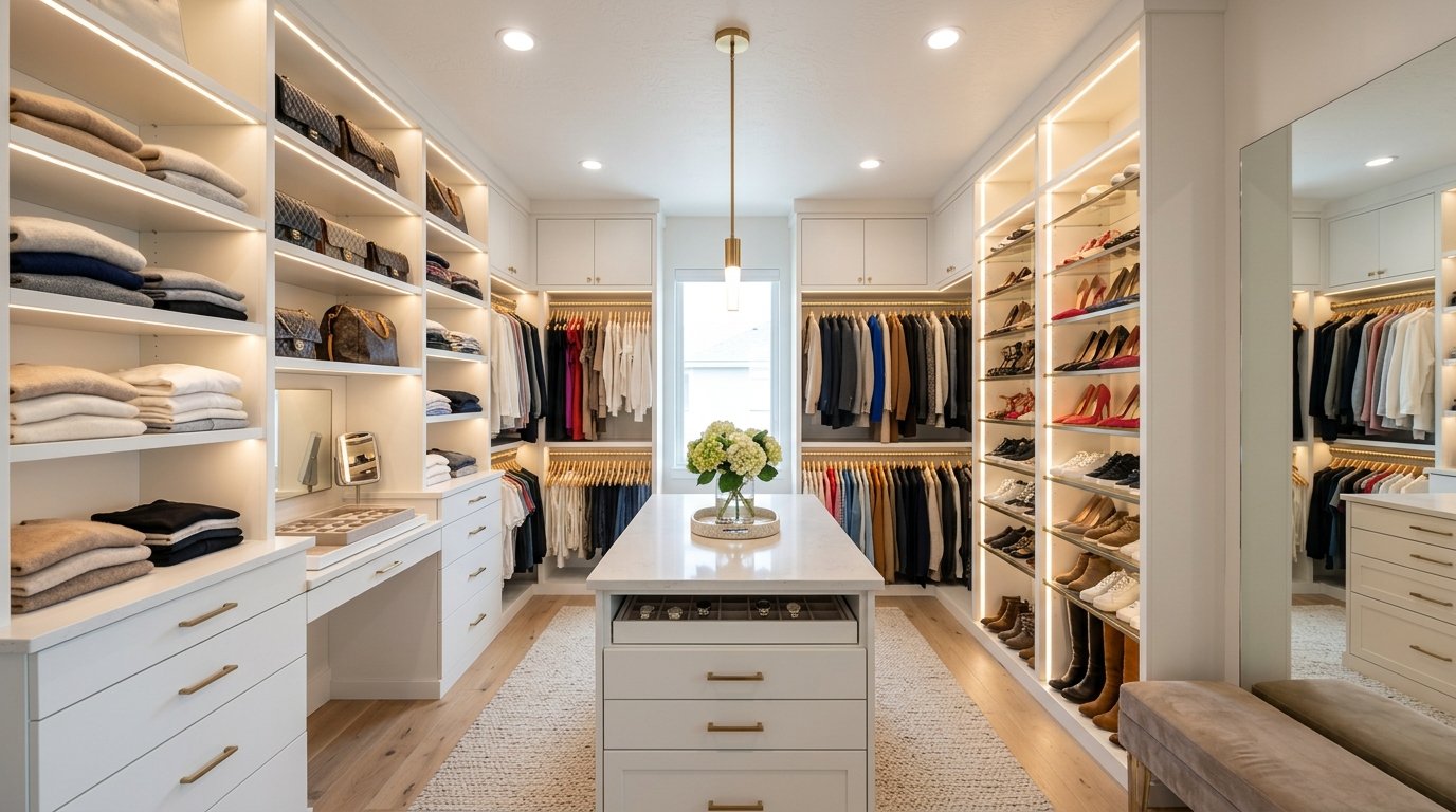 Custom Walk In Closet Design Millcreek PA