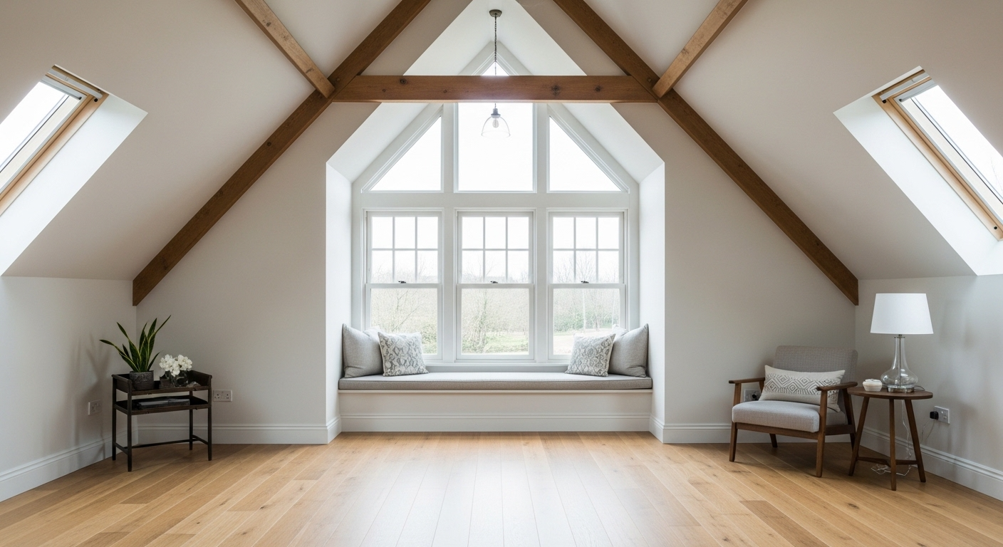Attic Renovation & Finishing 4 Dormer Additions