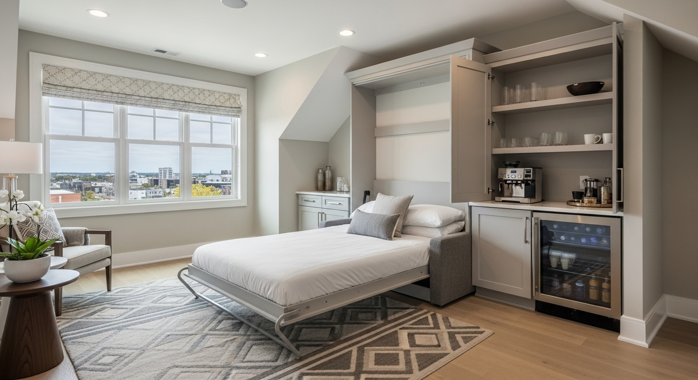 Attic Renovation & Finishing 7 Guest Suites
