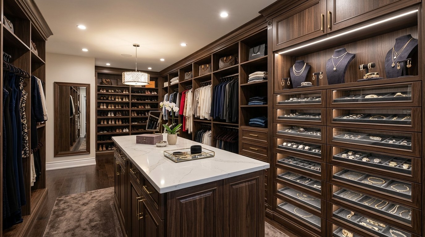 Luxury Master Closet Renovations Fairview PA