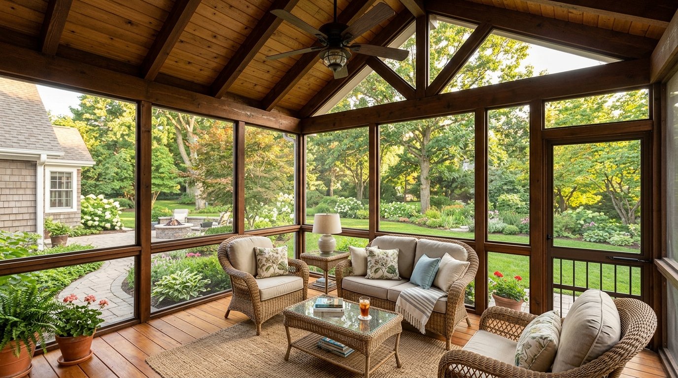 Screened In Porch Enclosure Erie PA